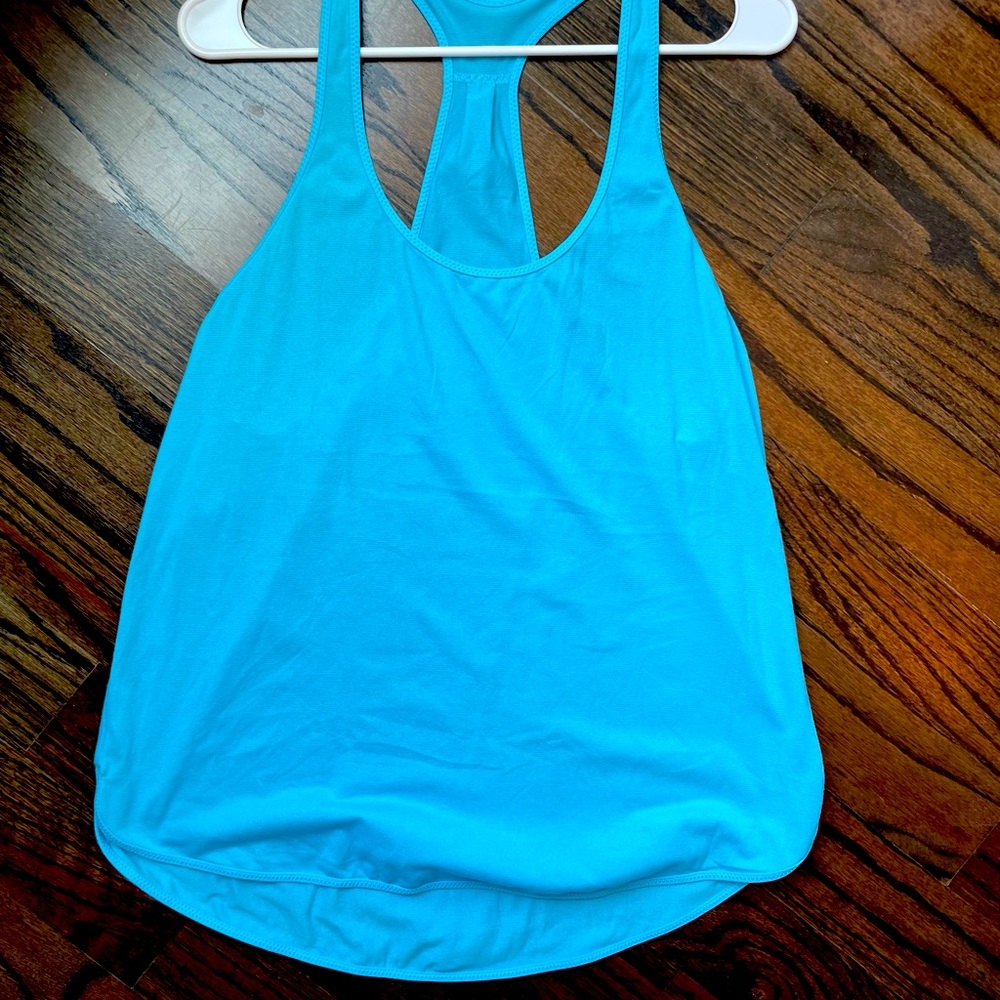 GUC Lululemon blue lightweight running tank
